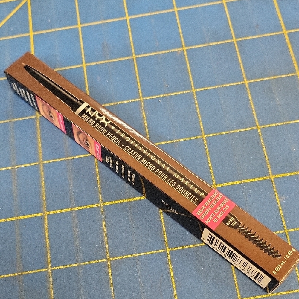 NYX Professional Micro Brow Pencil New Sealed Box MBP05 Ash Brown